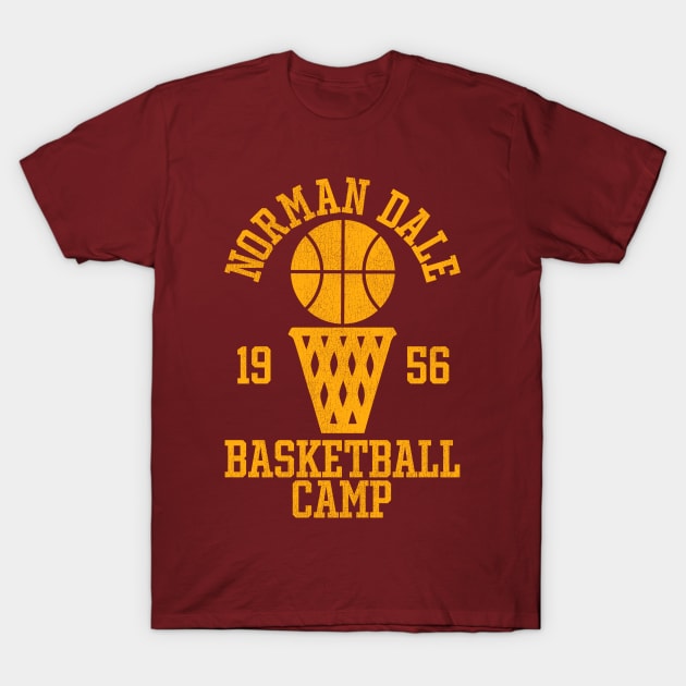 Norman Dale Basketball Camp T-Shirt by darklordpug